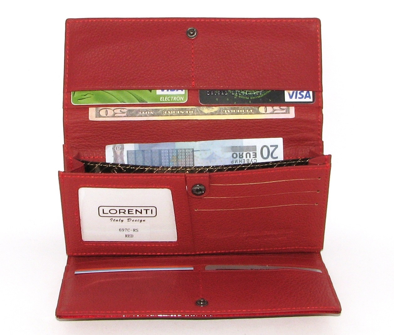 Гаманець жіночий Lorenti L697C-RS RED Гаманець жіночий Lorenti L697C-RS RED